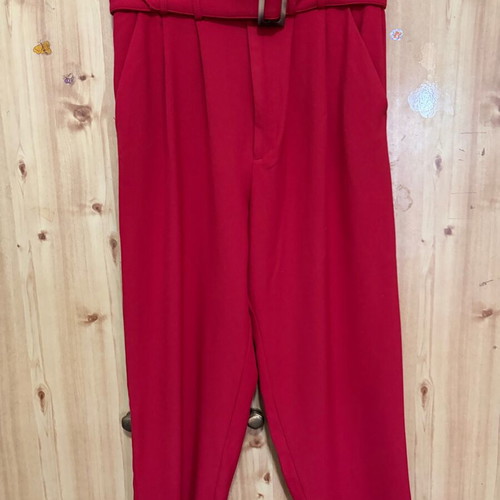 Stradivarius red suit like new