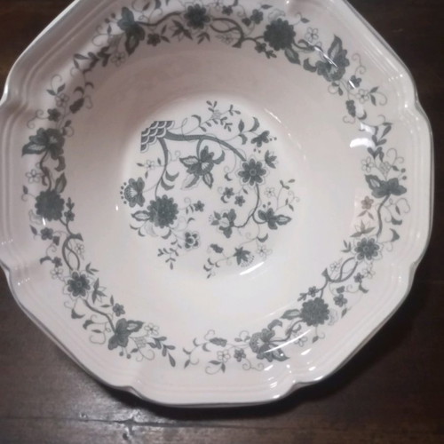 Vintage salad plates used, set of 3 different sizes