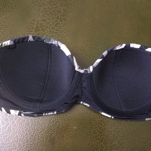 Swimsuit set used, brazilian bottom, size medium