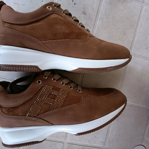 Shoes used brown size 38