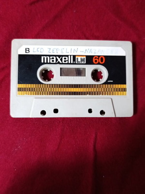 Κασέτα ήχου Maxell LN 60, LED Zeppelin - Nazareth
