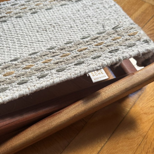 Decorative Zara Home stool used