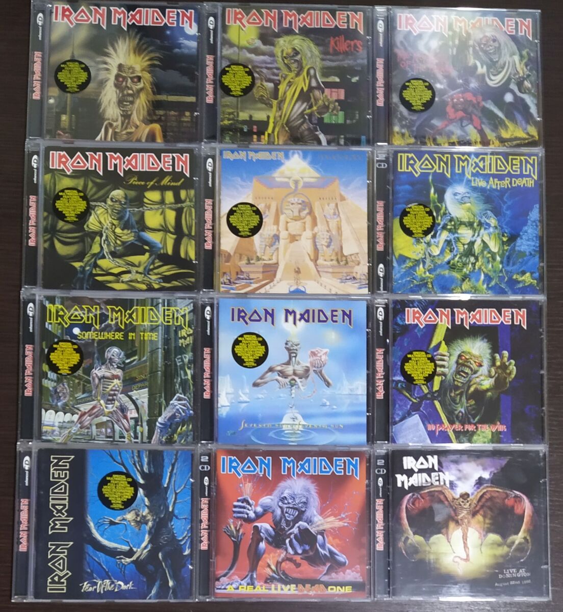 Iron Maiden CDボックスセット 12枚（2枚組3セットあり） Iron Maiden Senjutsu - Super Deluxe Box Set - Sealed UK Cd album