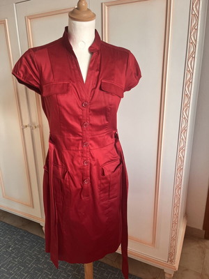 H&M dress red size M like new