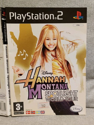 Hannah Montana Spotlight World Tour PS2 μεταχειρισμένο σε πολύ καλή κατάσταση