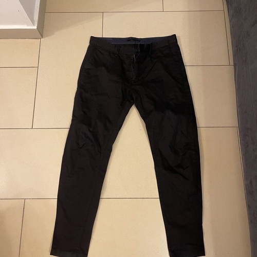 Zara men's pants black XL like new