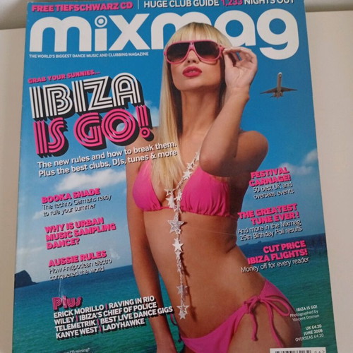 Mixmag magazines like new, pack of 7 issues