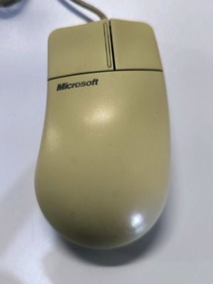 Microsoft Mouse 2.0 model 2.1A used, fully functional, PS/2