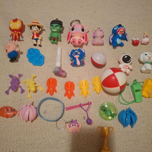 Various toys, ideal for piñata
