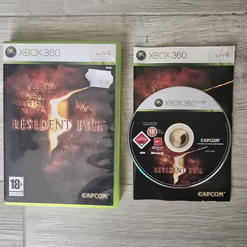 Resident Evil 5 Xbox 360 like new