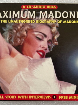 Maximum Madonna CD and poster used, pop