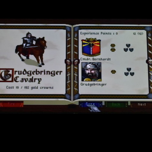 Warhammer: Shadow of the Horned Rat PS1 game used, strategy