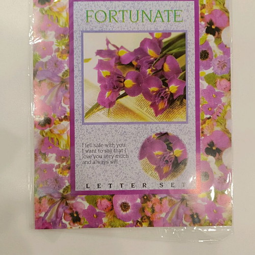 Letter set new with 1 sheet and 1 envelope