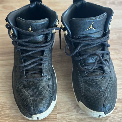 Air Jordan 13 Black Leather Athletic Shoes like new, size 40