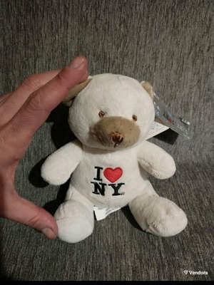 Teddy doll like new from New York I love NY
