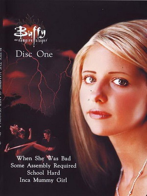 Buffy The Vampire Slayer Season 2 DVD μεταχειρισμένο, με υπότιτλους, πακέτο