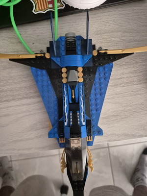 Lego Ninjago Jay Fighter Jet like new, no minifigures