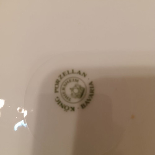 Bavaria Porzellan vintage decorative plate like new