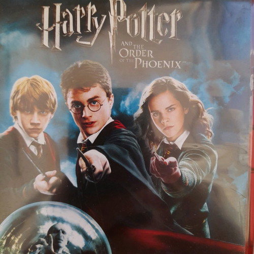 Harry Potter And The Order Of The Phoenix DVD used, 2x HD disc