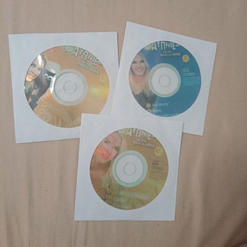 DVD Aypnies used, pack of 10 with Anita Pania in paper cases