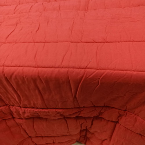Double quilt new, 2-sided, cotton fabric, hypoallergenic batting