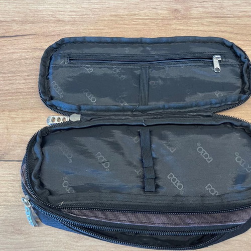Polo pencil case used, black