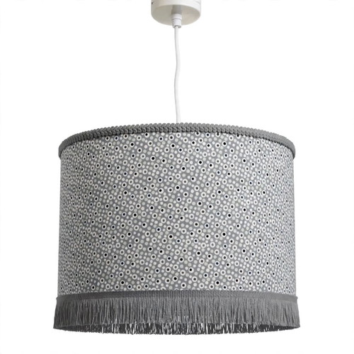 Ceiling light grey and white dots with E27 socket