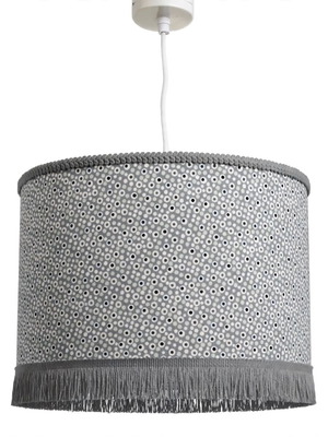 Ceiling light grey and white dots with E27 socket