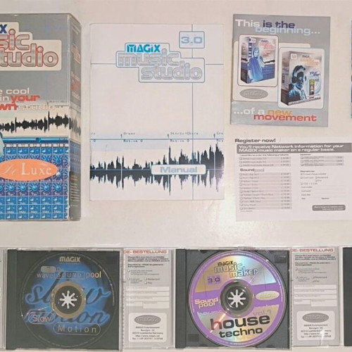 Magix Music Studio V3.0 PC λογισμικό μεταχειρισμένο, έκδοση big box