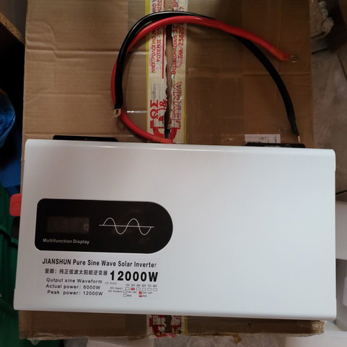 Solar inverter pure sine wave 12000W 24V 50HZ new