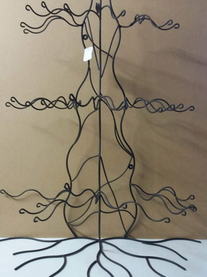Metal base hanger new for organization and display