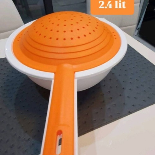 Tupperware Double Colander 2.4 Liters New