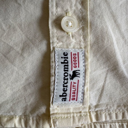 Abercrombie Kids Yellow Shirt for Boys 11-12 Years Like New