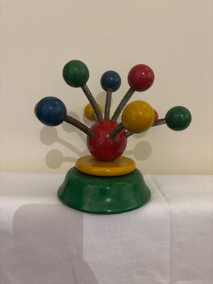 Collectible wooden children's toy like new with music