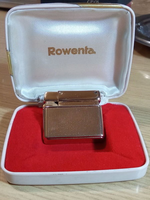 Vintage Rowenta Gas-Petit Lighter 1960s Gold Colour Like New