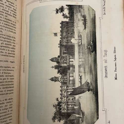 Geografia Storica Moderna Universale Volume 2 used, Italian