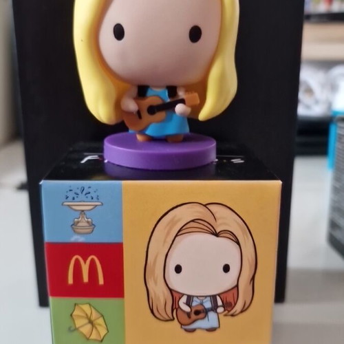 Friends Mini Figures new from McDonalds Rachel, Chandler, Phoebe