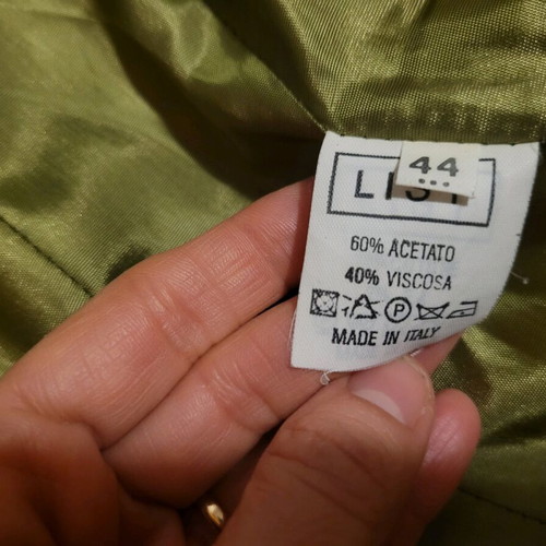 Italian jacket LIST like new, green, size S