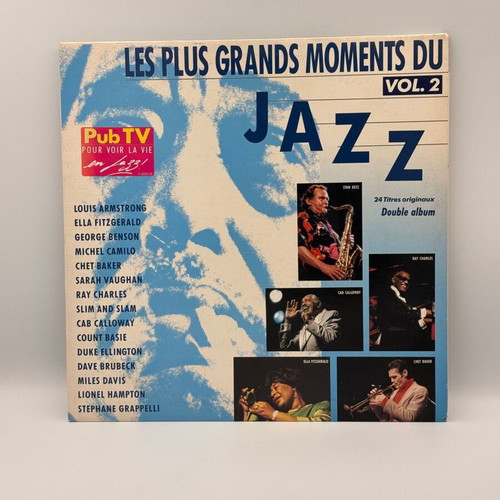 Various Les Plus Grands Moments Du Jazz Vol.2 double album