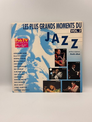 Various Les Plus Grands Moments Du Jazz Vol.2 double album