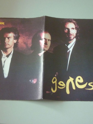 Genesis Sarah Jane Morris διπλή συλλεκτική αφίσα μεταχειρισμένη