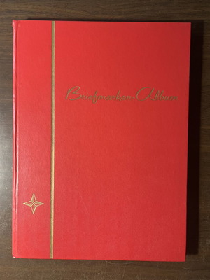 Stamp album A4 with 16 pages, like new