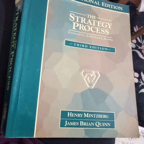 Book The Strategy Process - concepts, contexts, cases like new, English