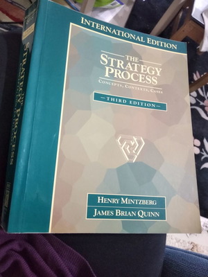 Book The Strategy Process - concepts, contexts, cases like new, English