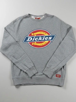 Dickies Big Logo Sweatshirt Heather Grey men's size S like new