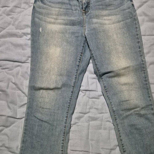 Set Beige H&M Hoodie and Light Blue Vila Jeans like new
