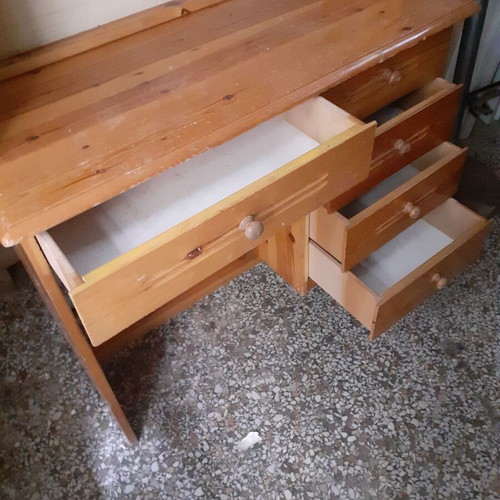 Wood desk used with dimensions 2.13m×1m