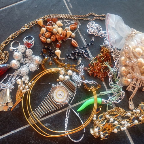 Jewelry making materials used for repairs and crafts