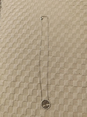Silver 925 pendant like new, tree of life with zircon