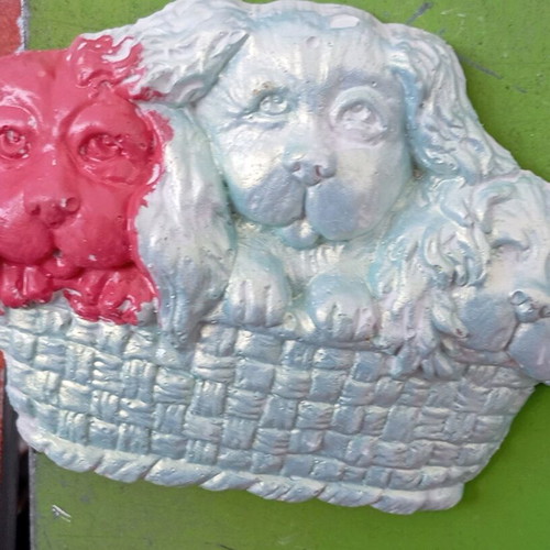 Gypsum decorative magnet handmade new